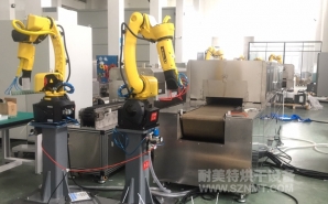 NMT-ZP-108 疫苗玻璃瓶小型預(yù)熱加固化自動裝配線(蘇州?？松?